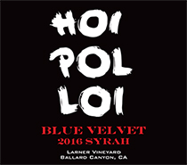 2016 "Blue Velvet" Syrah